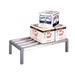 New Age 4006 60" Stationary Dunnage Rack w/ 3400 lb Capacity, Aluminum, All-Welded Aluminum, 60" x 20", Silver