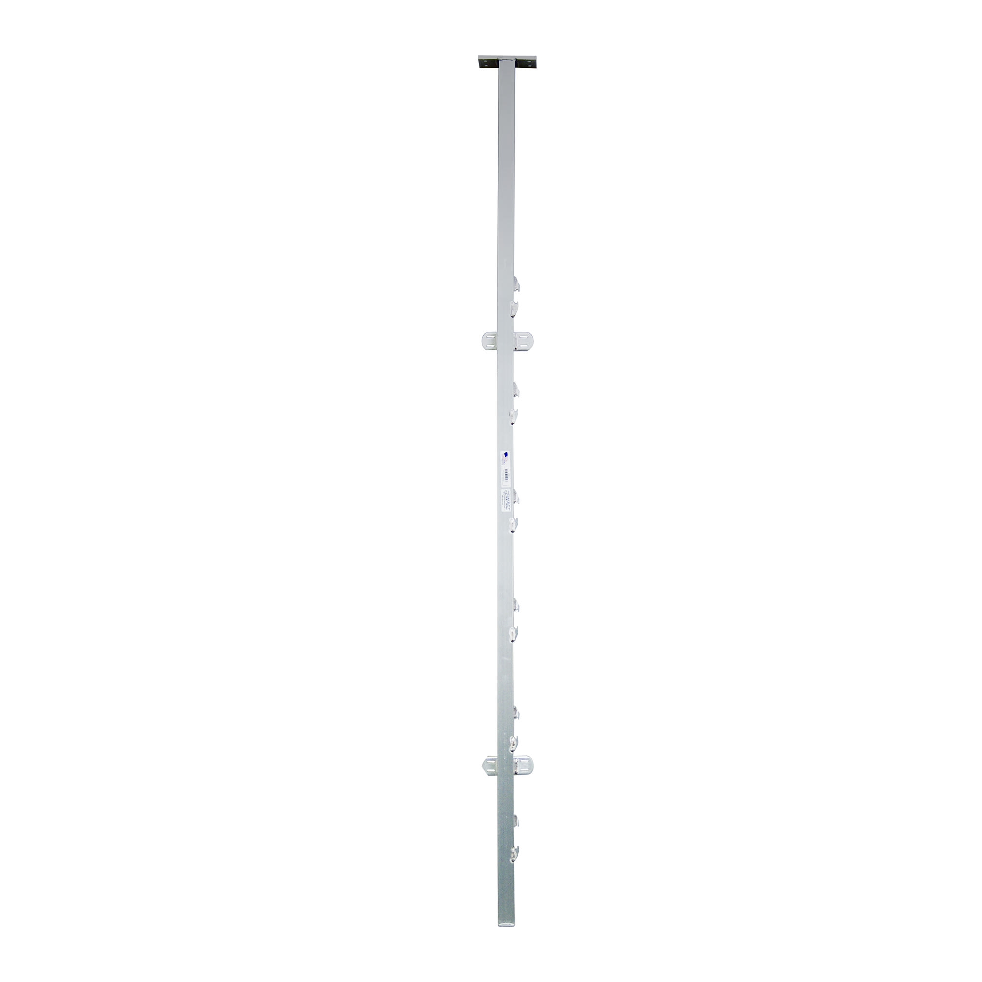 New Age 96617 108" Left Upright for Wall Mount Cantilever, Aluminum