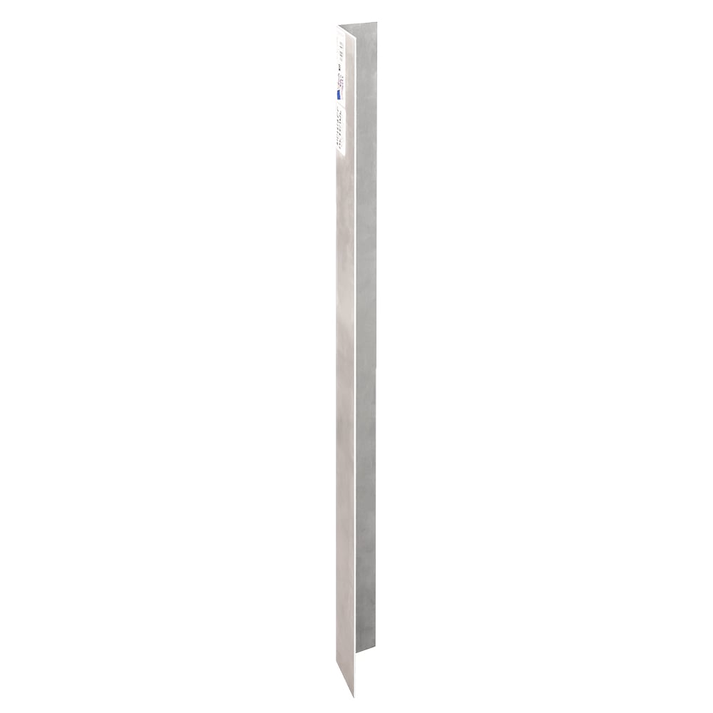New Age 97877 36"L Corner Guard, Aluminum, 3" x 3" x 36", Silver