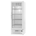 Beverage Air MMR12HC-1-W 24 1/8" 1 Section Glass Door Merchandiser, (1) Right Hinge Door, 115v, Refrigerated, LED Lighting, White