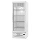 Beverage Air MMR12HC-1-W 24 1/8" 1 Section Glass Door Merchandiser, (1) Right Hinge Door, 115v, Refrigerated, LED Lighting, White