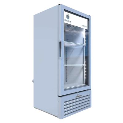 Beverage-Air MT10-1W 24 7/8" MarketMax 1 Section Glass Door Merchandiser - 1 Right Hinge Door, White, 115v