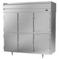 Beverage Air PRD3HC-1AHS 78" 3 Section Pass Thru Refrigerator, (12) Left/Right Hinge Solid Doors, 115v, Stainless Steel