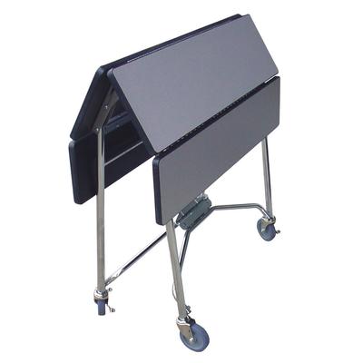 Lakeside 416 GRSAN 36" Square Table Room Service Cart, Gray