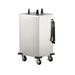 Lakeside 6106 22 1/2" Heated Mobile Dish Dispenser w/ (1) Column - Stainless, 120v, Silver