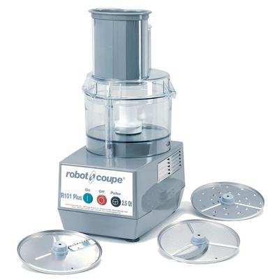 Robot Coupe R101PPLUS 1 Speed Cutter Commercial Mixer Food Processor w/ 2 qt Bowl, 120v, Stainless Steel