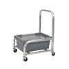 Robot Coupe R198 Food Tray Cart w/ Pan & Lid for Blixer & CL Series