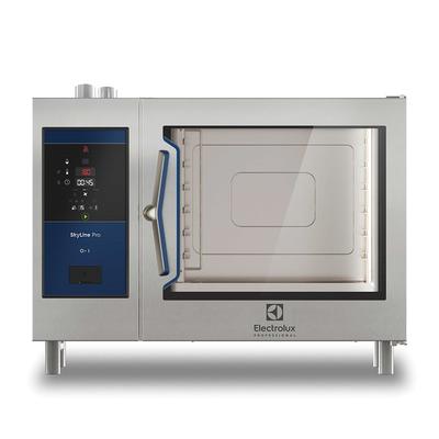 Electrolux Professional 219961 NG Full Size Combi Oven, Boilerless, Natural Gas, Stainless Steel, Gas Type: NG