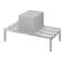 Channel CA2454 54" Stationary Dunnage Rack w/ 2500 lb Capacity, Aluminum, Welded Aluminum, 54" x 24", Silver