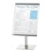 Cal-Mil 1153-15-74 15" Freestanding Menu/Sign Holder - 8" x 11", Silver