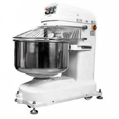 Bakemax BMSM120 190 qt Spiral Commercial Mixer - Countertop, 220v/3ph, 190-qt. Capacity, White