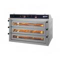 Doyon PIZ6G Triple Deck Countertop Pizza Oven, Natural Gas, 70, 000 BTU, Stainless Steel, Gas Type: NG