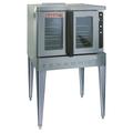 Blodgett DFG-200 Bakery Depth Single Full Size Liquid Propane Gas Commercial Convection Oven - Base Oven, No Legs, 60, 000 BTU, Stainless Steel, Gas Type: LP