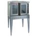 Blodgett DFG-200 Bakery Depth Single Full Size Liquid Propane Gas Commercial Convection Oven - Base Oven, No Legs, 60, 000 BTU, Stainless Steel, Gas Type: LP