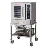 Blodgett DFG-50 ADDL Single Half Size Natural Gas Commercial Convection Oven - 27, 500 BTU, Stainless Steel, Gas Type: NG