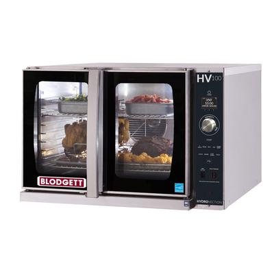 Blodgett HV-100GBASE NG HydroVection Single Full Size Natural Gas Commercial Convection Oven - 60,000 BTU, Stainless Steel, Gas Type: NG