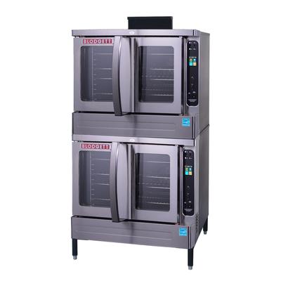 Blodgett MARKV-100DBL 220/240/1 Double Full Size Electric Commercial Convection Oven - 22kW, 220-240v/1ph, Double-Deck, Stainless Steel