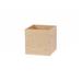 Cal-Mil 22313-6-71 6" Square Display Box - 6"H, Maple Wood, Brown
