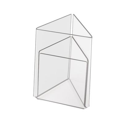 Cal-Mil 541 Three-Sided Tabletop Menu Card Holder - 4