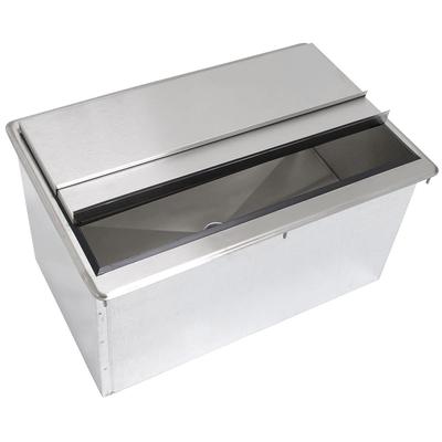 Advance Tabco D-30-IBL-7 27" x 18" Drop In Ice Bin w/ 62 lb Capacity - Insulated, Stainless Steel