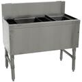 Advance Tabco PRC-19-48L-10 48" Prestige Cocktail Station w/ 108 lb Ice Bin, Stainless Steel