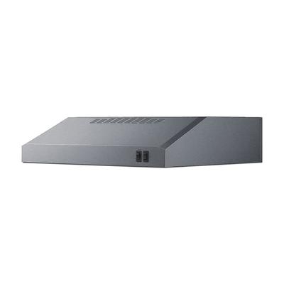 Summit HC20SS 20"W Under Cabinet Convertible Range Hood with Two-speed Fan - Stainless Steel, 115v, Silver
