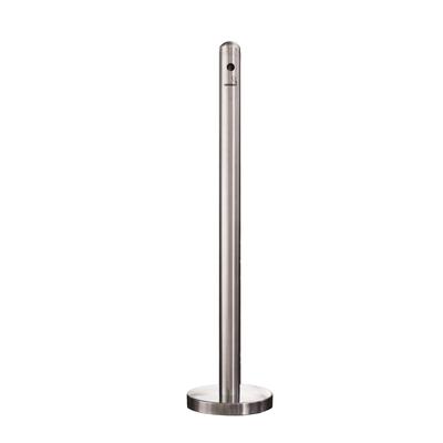 American Metalcraft SPRV1 Pole Cigarette Receptacle - Outdoor Rated, Silver