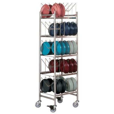 Dinex DXIBDRS180 5 Level Mobile Drying Rack for Dishes, Stainless Steel