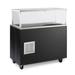 Vollrath R39713 46" Affordable Portable Cold Food Bar - (3) Pan Capacity, Floor Model, Black, 120 V