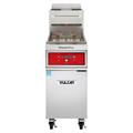 Vulcan 1TR85CF PowerFry3 Commercial Gas Fryer - (1) 90 lb Vat, Floor Model, Natural Gas, Stainless Steel, Gas Type: NG