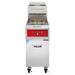 Vulcan 1TR85CF PowerFry3 Commercial Gas Fryer - (1) 90 lb Vat, Floor Model, Natural Gas, Stainless Steel, Gas Type: NG