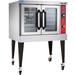 Vulcan VC6ED Bakery Depth Single Full Size Electric Commercial Convection Oven - 12.5 kW, 208v/3ph, Solid State Controls, Stainless Steel
