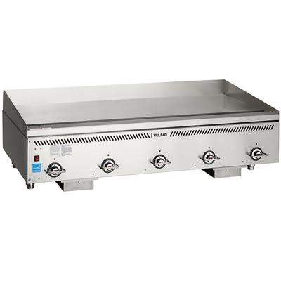 Vulcan VCCG60-IS NG 60" Gas Commercial Griddle w/ Thermostatic Controls - 1" Steel Plate, Natural Gas, Stainless Steel, Gas Type: NG