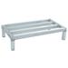 Eagle Group WDR204812-A 48" Stationary Dunnage Rack w/ 2000 lb Capacity, Aluminum, 2, 000-lb. Capacity, Silver