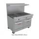 Southbend 4481EE-3TL 48" 2 Burner Commercial Gas Range w/ Griddle & (2) Space Saver Ovens, Liquid Propane, Stainless Steel, Gas Type: LP