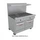 Southbend 4484EE-2TR 48" 4 Burner Commercial Gas Range w/ Griddle & Space Saver Oven, Natural Gas, Stainless Steel, Gas Type: NG