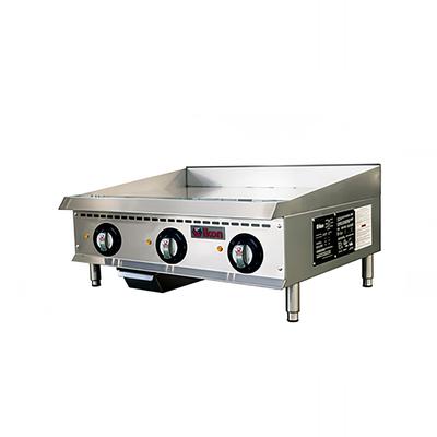 IKON ITG-36E 208/1 36" Electric Commercial Griddle w/ Thermostatic Controls - 1" Steel Plate, 208v/1ph, 208 V, Stainless Steel
