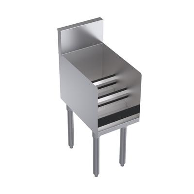 Krowne KR19-12RD 12" 3-Step Raised Liquor Display, Silver