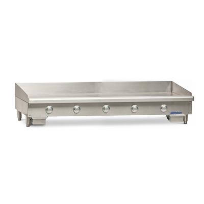Imperial ITG-60-E 208/3 60" Electric Commercial Griddle w/ Thermostatic Controls - 3/4" Steel Plate, 208v/3ph, 208V, 3 Phase, Stainless Steel