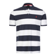 Musto Amory Stripe Pique Polo Navy XXL