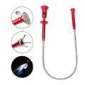 NICEYARD Telescopic Flexible Pick Up Tool Magnet + 4 Claw + LED Light Magnetic Long Spring Grip