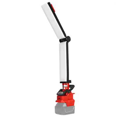 30W 2400LM LED Work Light Folding Light Outdoor Floodlight with USB Charging Port for Milwaukee 18V Battery (No Battery)