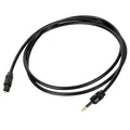 5m 3m 1m Audio Optical Fiber Line Mini 3.5 mm Plug Digital Optical Cable SPDIF Optical Line To Round