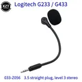 Ersatz Spiel Mic Boom für Logitech G433 G233 GPro GPROX Gaming Headset Mic 3 5mm 3-pole Stereo