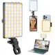 LED Selfie Licht 3000 LED mah wiederauf ladbare Telefon Licht Clip 3 Licht modi Rin glicht für