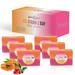 Dermaxgen Organic Vitamin C Soap Bar | Kojic acid & Vitamin C for Skincare Face & Body Cleanser-Pack 6