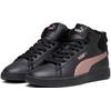 Winterboots PUMA "SMASH 3.0 MID WTR", Damen, Gr. 42,5, rosa (puma schwarz, rose gold), Synthetik, Leder, unifarben, sportlich, Schuhe, Sneakerboots, Winterschuhe, gefüttert