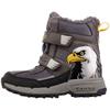 Winterboots KAPPA, Gr. 25, grau (grau, schwarz), Synthetik, mehrfarbig, sportlich, Schuhe