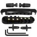 6 Strings Roller Saddle Tune-O-Matic Bridge Tailpiece For Lp Electric Guitar