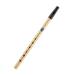 GYZEE Irish Whistle Flute C/D Key Ireland Tin Penny Whistle 6 Hole Flute Instrument(Gold D Key)